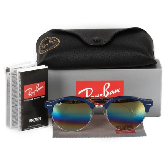 Ray-Ban Grey Rainbow Round Sunglasses - Picture 5 of 5